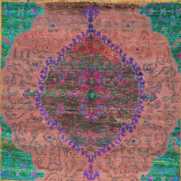 Pasargad Sari Silk Sari Silk 040094 Multi